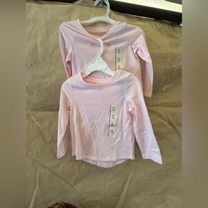 Cat & Jack Pink Long Sleeve Tee Soft Cotton Blend